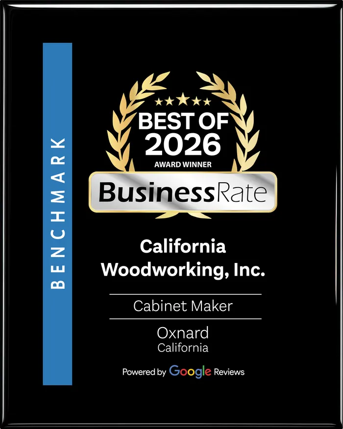 Best of 2026 BusinessRate Award Winner - Cabinet Maker Oxnard California